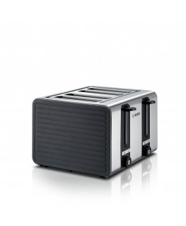 Bosch TAT7S45 röster 4 viil(ud) 1800 W Must, Roostevaba teras