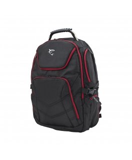 White Shark Dark Nomad backpack Sports backpack Black, Red Polyester