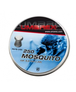 Umarex Mosquito lamedad püstoligraanulid 5,5 mm 250 tk.