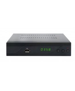 Denver DVBC-120 TV-boks Kaabel Full HD Must