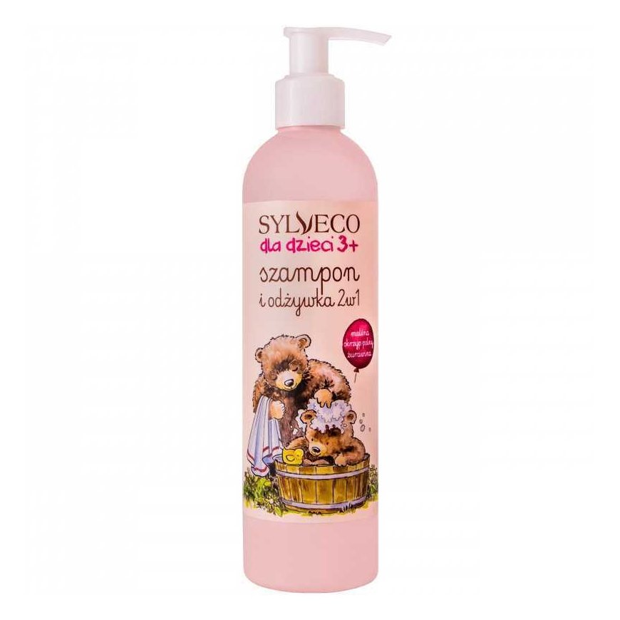 Sylveco SYLVECO 2in1 šampūnas ir kondicionierius vaikams 3+ 300ml