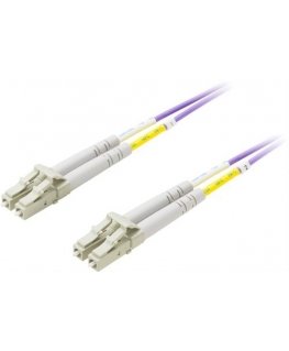 Deltaco LCLC-702 InfiniBand/fibre optic cable 2 m 2x LC OM4 Фиолетовый
