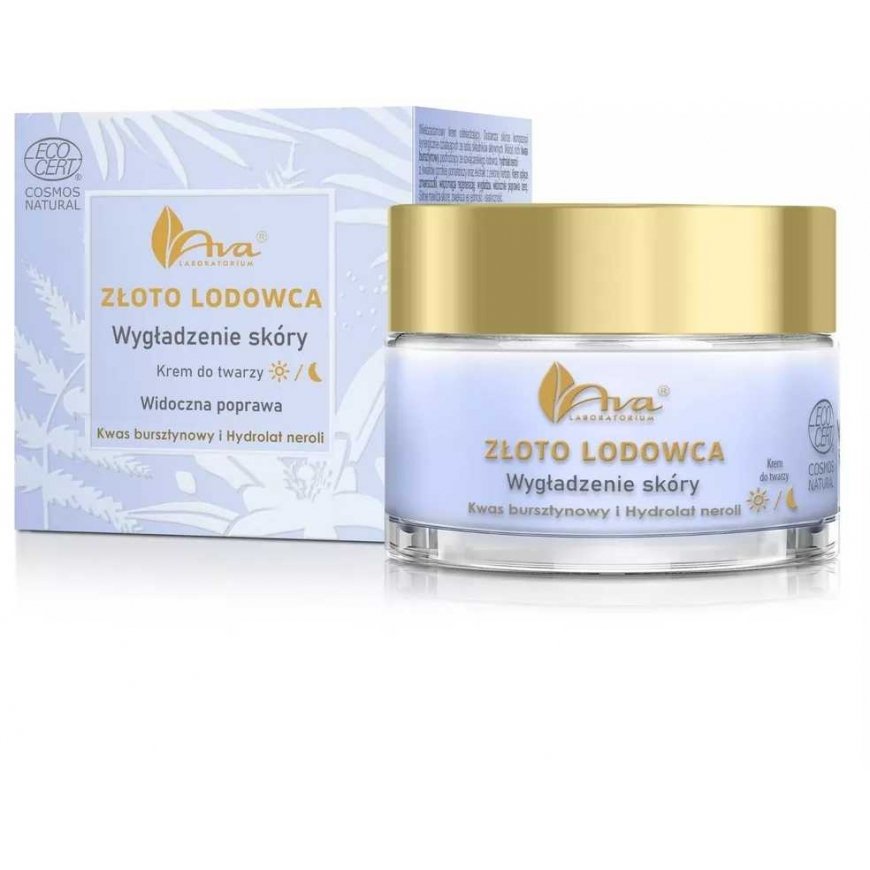 Ava Laboratorium Złoto Lodowca glotninamasis veido kremas 50ml