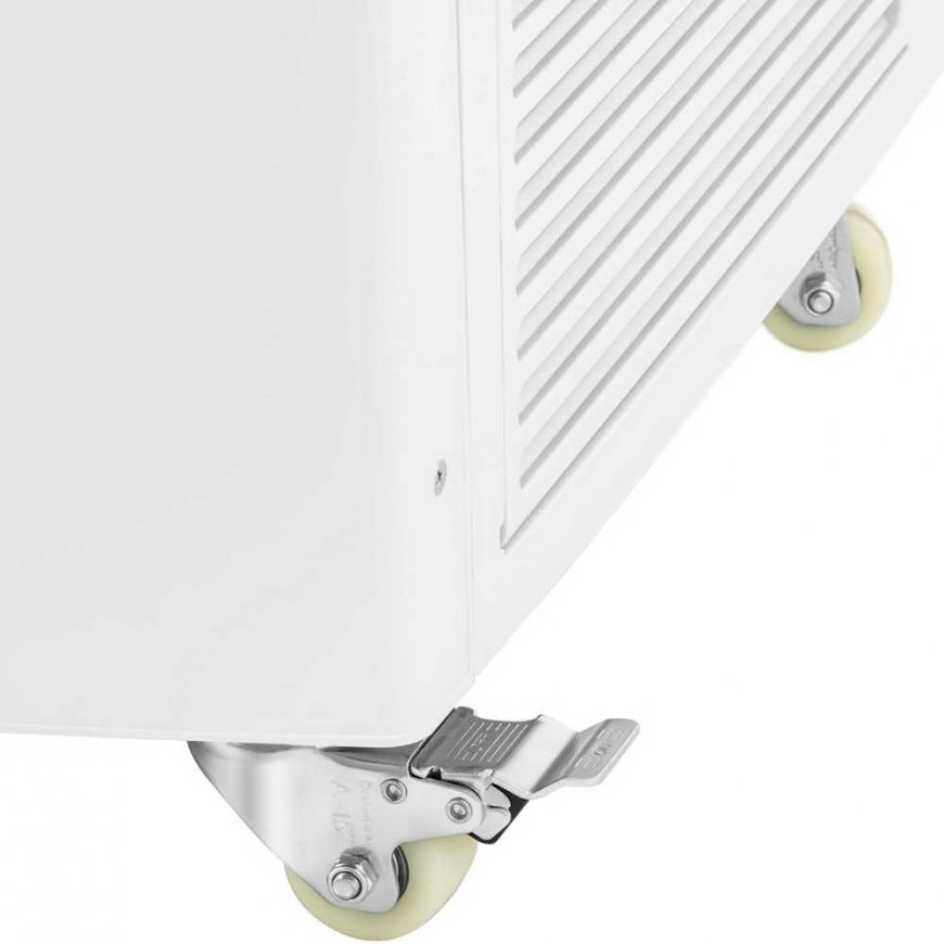 Refrigerator Royal Catering Witryna chłodnicza ekposycyjna przeszklona 4 półki 238 l - white – 5