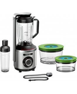 Bosch MMBV625M blenderis 1,5 L Galdvirsmas blenderis 1000 W Alumīnijs, Melns