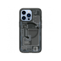 UNIQ etui Coehl Prairie iPhone 15 Pro Max 6.7" granatowy|lavend UNIQ etui Coehl Prairie iPhone 15 Pro Max 6.7" granatowy|lavend