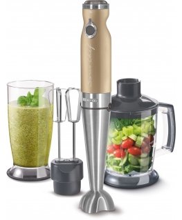 Sencor SHB 5607CH blenderis 0,8 L Iegremdējams blenderis 1200 W Šampanietis, Nerūsējošs tērauds