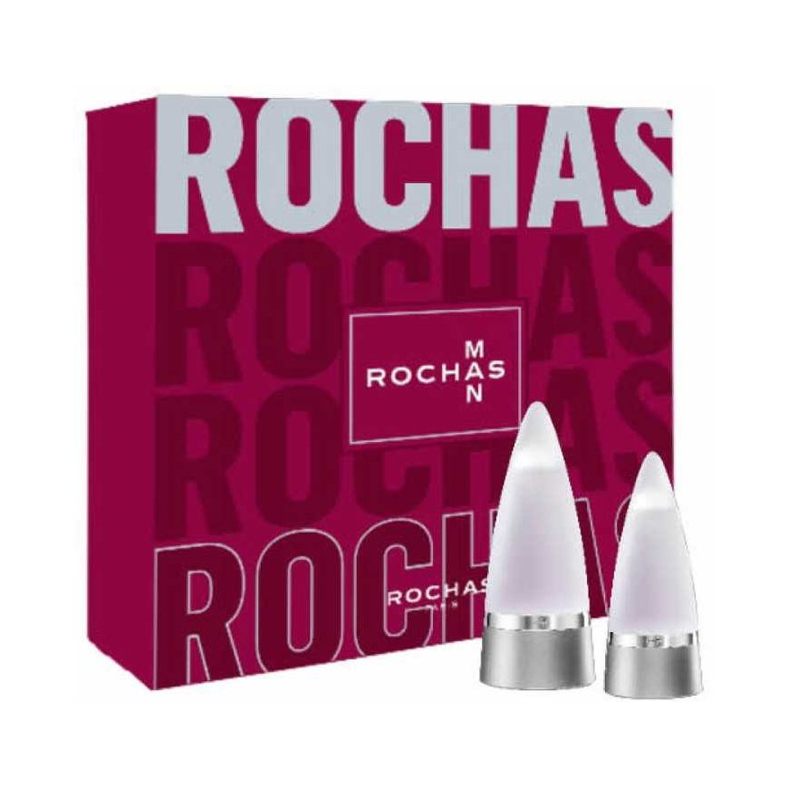 Rochas Man Eau De Toilette Spray, 100 ml Set 2 Pieces – 2