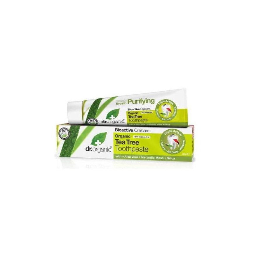 Dr Organic Tea Tree Toothpaste 100ml
