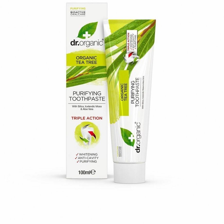 Dr Organic Tea Tree Toothpaste 100ml – 2