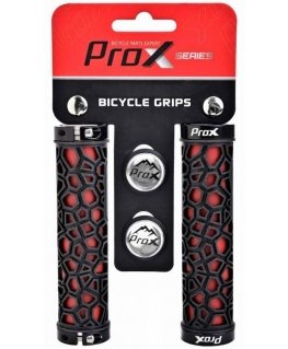 Handlebars ProX GP-53 130mm Lock-on red-black