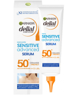 Br Delial Sensitive kūno serumas saugantis nuo saulės F50 125ml