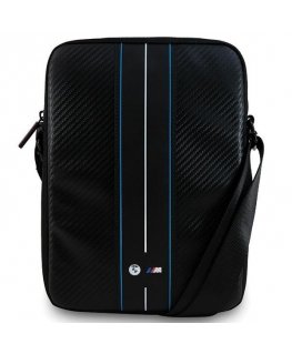 BMW Torebka BMTB8COMSCAKL 8" czarny|black Carbon Blue Stripes
