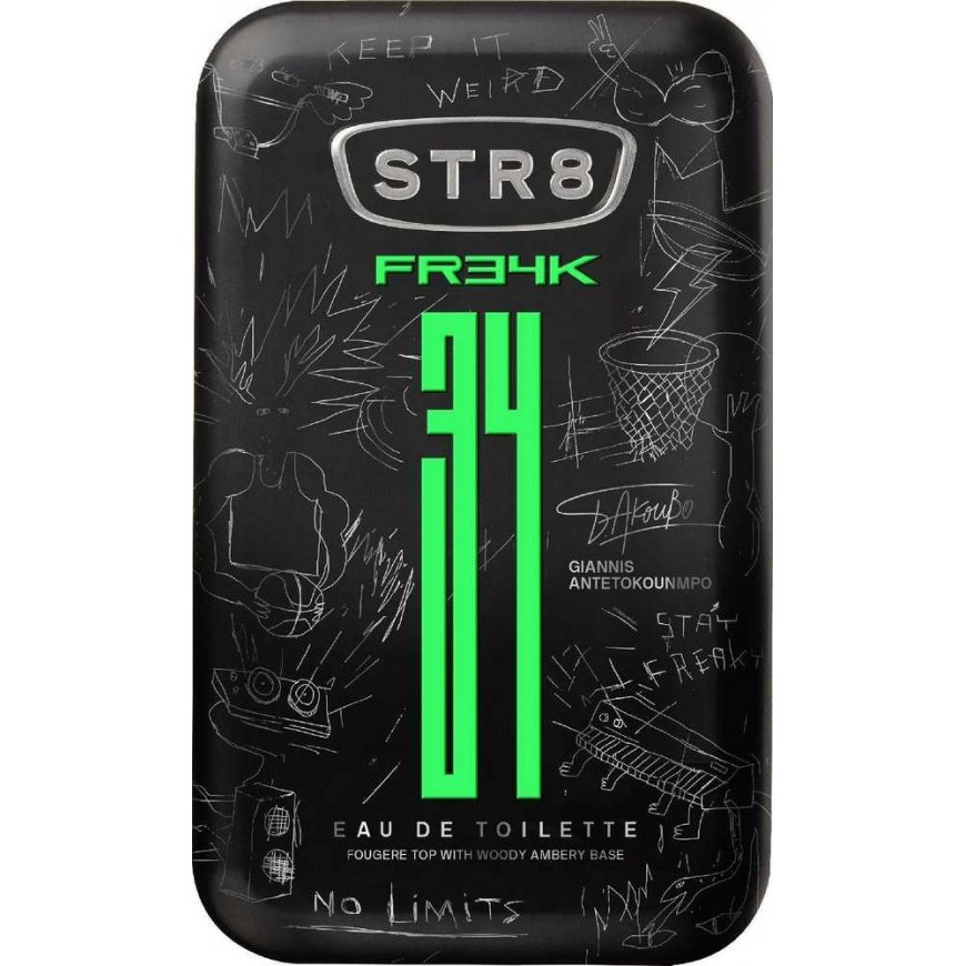 STR8 FREAK EDT tualetinis vanduo vyrams, 50 ml