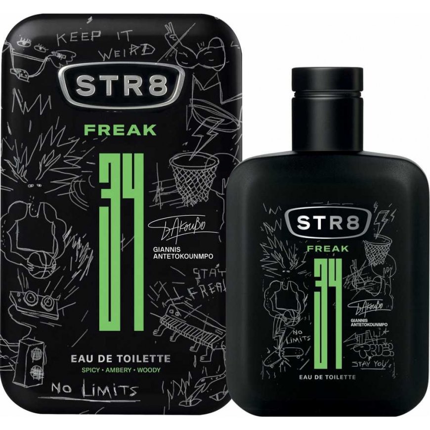 STR8 FREAK EDT tualetinis vanduo vyrams, 50 ml – 2