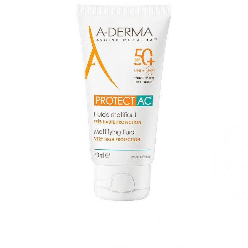 A-Derma Protect AC matinis skystis Spf50 + 40ml – 2