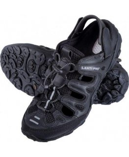 Lahti Pro SANDALS PU / KNIT Black-Grey, "41", LAHTI