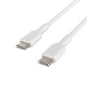 Belkin CAB003BT2MWH USB-kaabel 2 m USB C Valge
