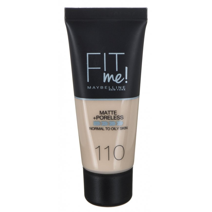 Makiažo pagrindas Maybelline Fit Me Matte+Poreless (110 Porcelain) 30ml – 2