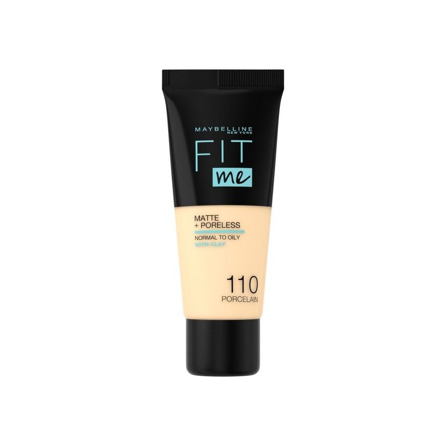 Make-up base Maybelline Fit Me Matte+Poreless (110 Porcelain) 30ml – 4