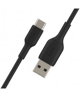 Belkin CAB001BT3MBK USB kabelis 3 m USB A USB C Melns