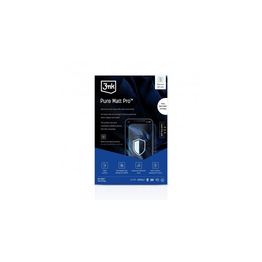 Case 3MK All-In-One Pure Matt PRO Tablet wet assembly 5 pcs.
