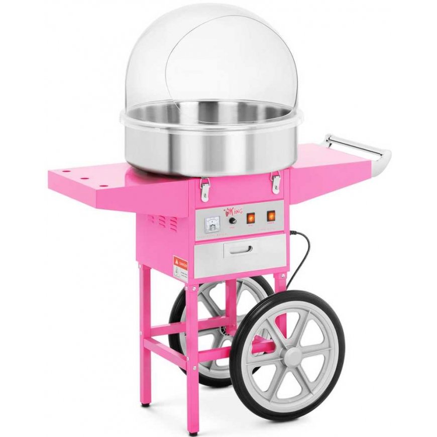 Royal Catering Mobile cotton candy machine with trolley – 3