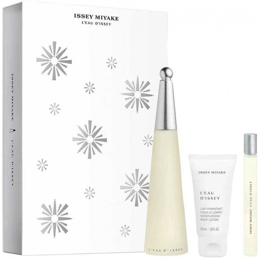 Issey Miyake L´Eau D´Issey EDT rinkinys moterims (EDT 100 ml + EDT 10 ml + Body lotion 50 ml) – 2