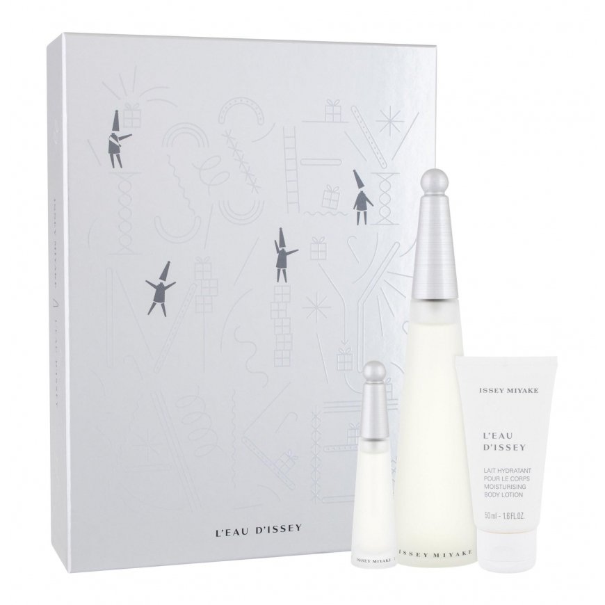 Issey Miyake L´Eau D´Issey EDT rinkinys moterims (EDT 100 ml + EDT 10 ml + Body lotion 50 ml) – 4