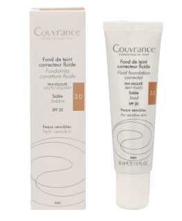 Concealing foundation Avene Couvrance Fluid Foundation Correctors 3.0 Arena 30ml