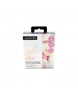 Suavinex Silicone Nipple Shield Size S 2 Units