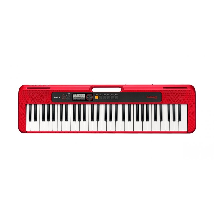 Casio CT-S200 MIDI tastatūra 61 taustiņi USB Sarkans, Balts