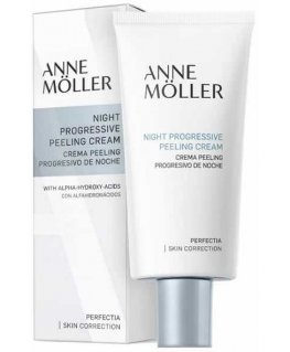 Anne Möller A Moller Perfect Night Peeling night face cleansing cream against acne 50ml