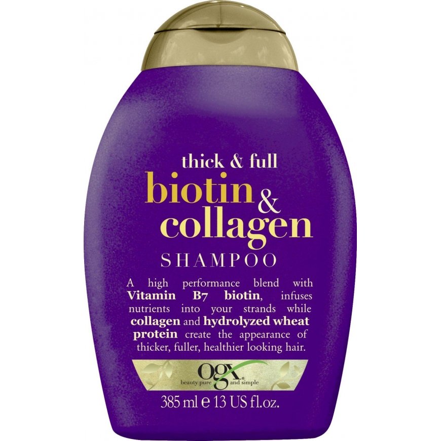 Ogx Biotin and collagen shampoo 385ml