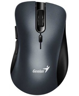 Wireless mouse, Genius Ergo 8100S, metallic gray, optical, 1600DPI