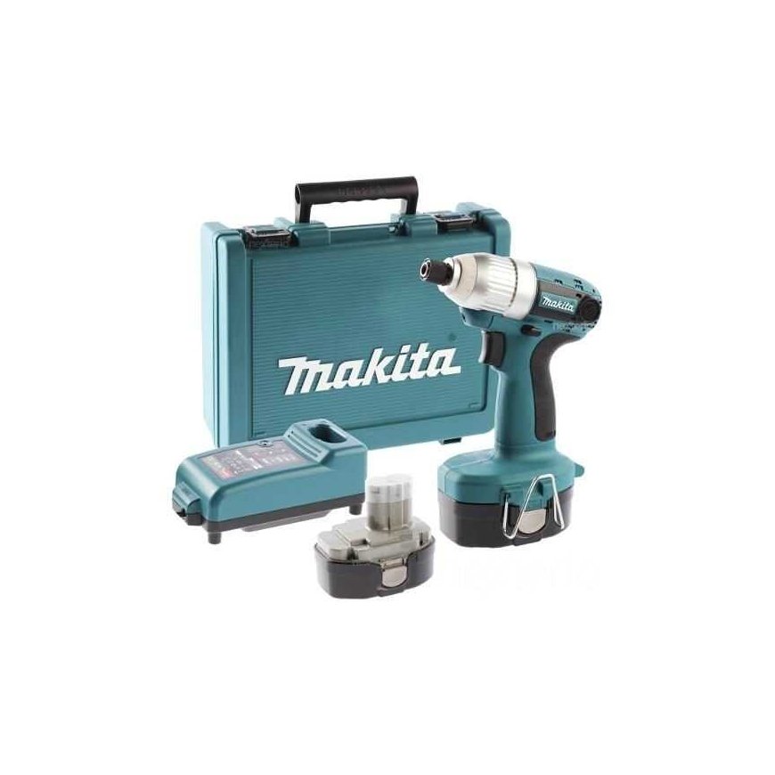 Smūginis suktuvas Makita 6936FDWDE 18 V 2x2,6 Ah akum.