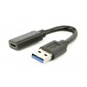 Gembird A-USB3-AMCF-01 USB-kaapeli 0,1 m USB 3.2 Gen 1 (3.1 Gen 1) USB A USB C Musta Gembird A-USB3-AMCF-01 USB-kaapeli 0,1 m USB 3.2 Gen 1 (3.1 Gen 1) USB A USB C Musta