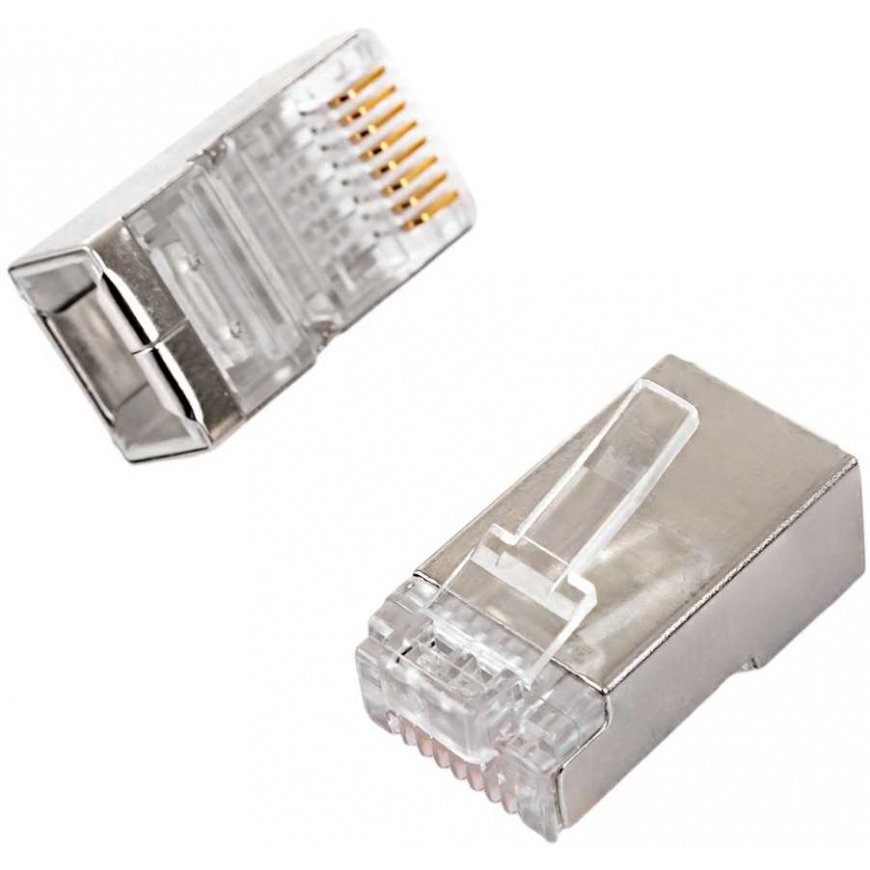 Spacetronik RJ45 kištukas 6 kat. FTP NC-RJ456FT-11 100 vnt. – 2