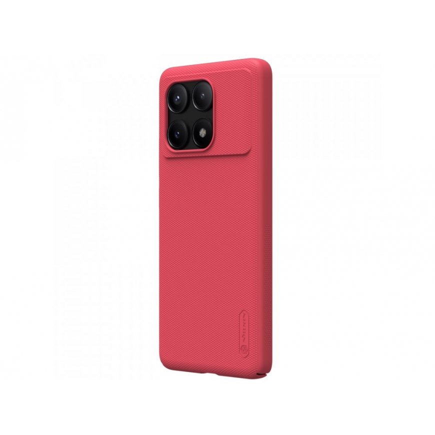 Nillkin Super Frosted Back Cover for Poco X6 Pro 5G Bright Red