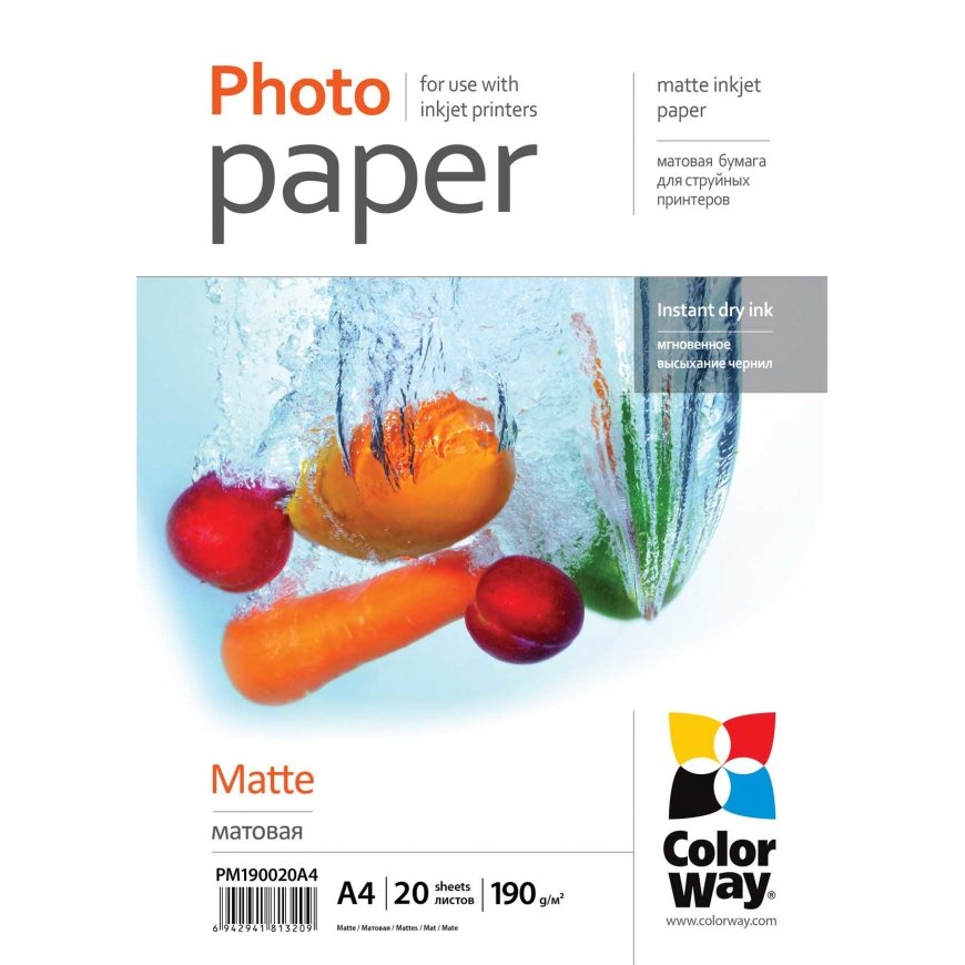 Colorway PM190020A4 fotopaber A4 Matt