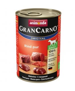 animonda GranCarno Original Jautiena Suaugusių 400 g