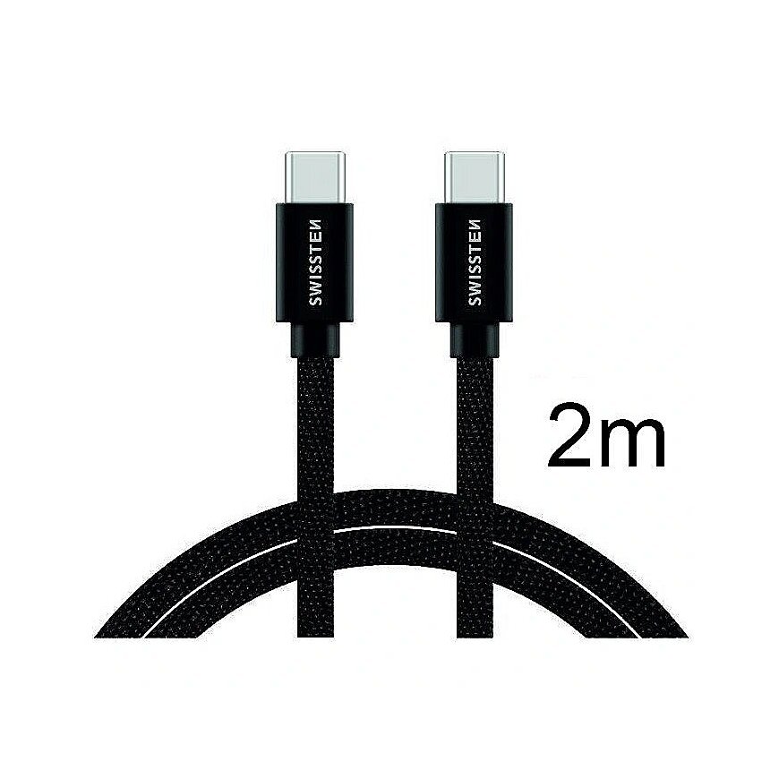 Swissten Textile Universal Quick Charge 3