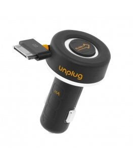 UnPlug CCU1000IPH PDA/mobīlo telefonu lādētājs MP3, Viedtālrunis, Planšete Melns Cigāru šķiltavas Auto