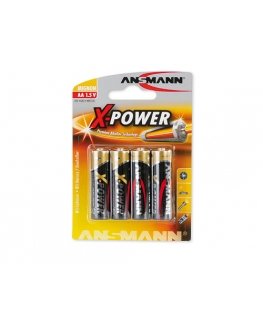Ansmann Mignon / AA / LR6 x4 Kertakäyttöinen akku Alkali