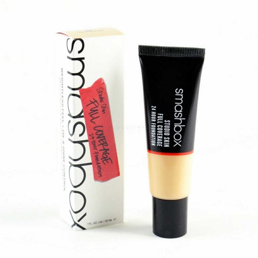 Smashbox Smashbox Studio Skin High Lid Liquid Foundation 1.15 Fair-Light Warm Peach 30ml For Women – 2