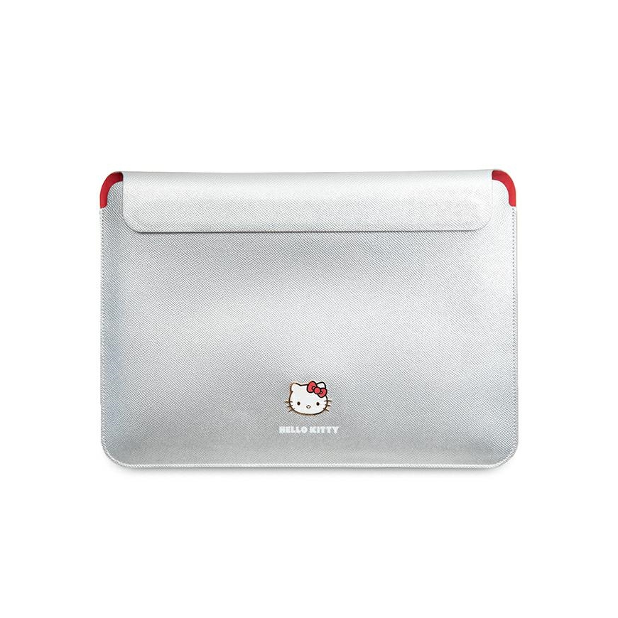 Case Hello Kitty Sleeve HKCS14PGHDLMS 14" silver/silver PU Metal Logo – 2