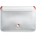 Case Hello Kitty Sleeve HKCS14PGHDLMS 14" silver/silver PU Metal Logo