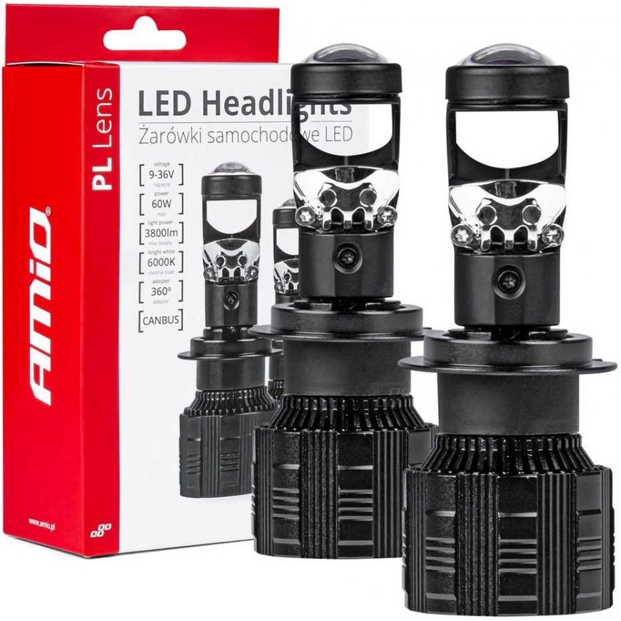 AMiO Żarówki samoukode led pl lens
