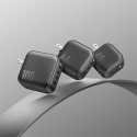 Case ENERGEA ład. network 2xUSB-C PD-PPS 45W 2C black/black US+EU Travelite GAN45 Case ENERGEA ład. network 2xUSB-C PD-PPS 45W 2C black/black US+EU Travelite GAN45