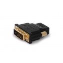 Savio CL-21 гендерный адаптер DVI HDMI Черный